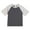 Grey, variant on Jgppe Toddler Kids Boys Girls Summer Top Cotton Cute Solid Color Short Sleeve Soft Pullover Blouses Tops 1-15Years