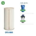 thumbnail image 2 of Culligan CP5-BBS Whole Home Heavy Duty 1" Water Filter Replacement, Fine Filtration, 2 of 4