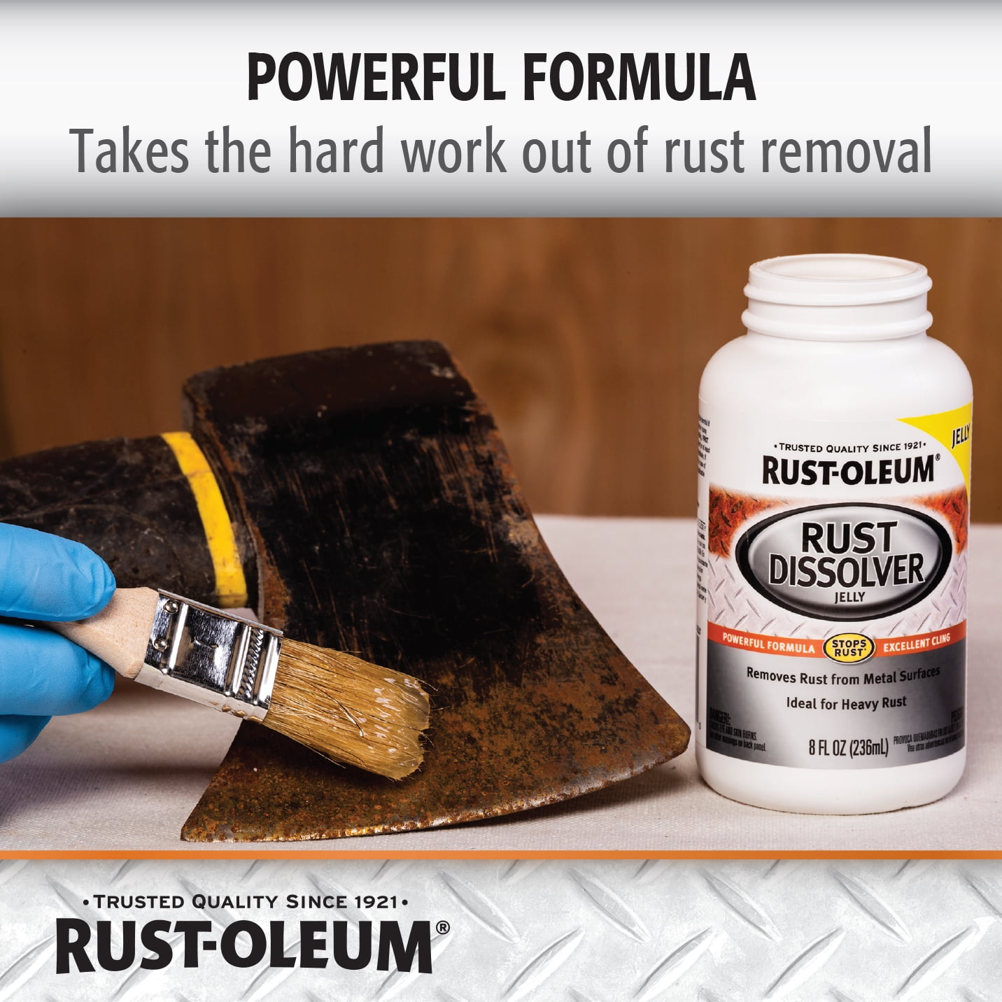 ウルトラセブン　JAL COLOR Ver. Rust-Oleum 8 oz. Rust Dissolver Jelly 322435 - The Home Depot