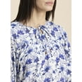 thumbnail image 6 of Moomaya Womens Oversize Viscose Tunic Top, Lantern Sleeves Summer Top, 6 of 9