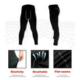 thumbnail image 3 of LANBAOSI Youth Boys Compression Leggings Unisex Athletic Pants Base Layer Football Workout Tight Size 12, 3 of 6