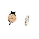 thumbnail image 5 of Reloj De Pared, Espejo De Pared, Decoración, Regalos Para Sala De Estar, Dormitorio, Estudio, Oficina, Entrada, Pasillo, Adorno Colgante Ligero, Sin Tictac, 5 of 8