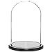 thumbnail image 3 of Plymor 8" x 12" Glass Display Dome Cloche (Black MDF Wood Base), 3 of 3