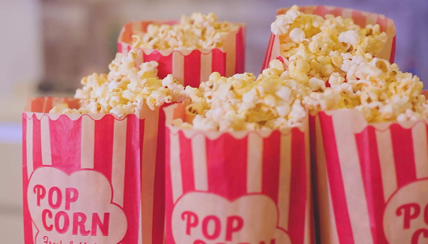 Popcorn Bags 1.5 oz Vintage Retro Style - Coated Oil/Grease Proof - Prevent  Salt Popcorn Seasoning Popcorn Kernels & Pop Corn Oil to Drop - for Any  Popcorn Machine (Kraft/Red 10X4(Medium) 250pcs