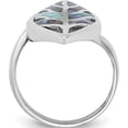 thumbnail image 2 of Sterling Silver Rhodium-Plated Polished Abalone Leaf Ringsize 7 (Width 2.3) - Jbsp, 2 of 5