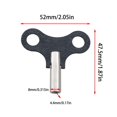 thumbnail image 4 of Ruiwaer Clock Winding Key Wood Clock Key Metal Clock Key Sturdy Clock Tool Winding Chain Repair Tool, 4 of 4