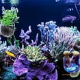 thumbnail image 4 of Flower Pots Transparent Acrylic Aquatic Pot Aquarium Planter Holder With Suction Cups Stylish Decoration for Fish Tank Oval Design, 4 of 6