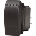 thumbnail image 1 of Interruptor Blue Sea 7935 Contura II DPST negro - APAGADO- (ENCENDIDO), 1 of 1