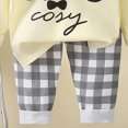 thumbnail image 6 of masbird Girls Boys Toddler Snug Fit Cotton 2 Piece Pajamas Set Long Sleeve Top Pants Pjs Baby Cute Graphic Loungewear Fall Winter Sleepwear 6-24 Months 3t 4t 5t 6t 7t 8t 9t(Light Pink,6-7 Y), 6 of 6