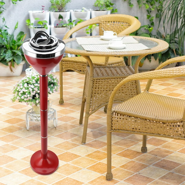 Cenicero de Hierro Autolimpiante de Estilo Vintage Conpa para Restaurante, KTV, Bar, Hotel, Desmontable