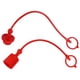 thumbnail image 1 of 2 Conjuntos Duradera 3/8 "Conector NPT con tapas de polvo conector rápido hidráulico, 1 of 1