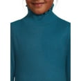 thumbnail image 4 of Wonder Nation Girls Lettuce Edge Mock Neck Top, Sizes 4-18 & Plus, 4 of 5