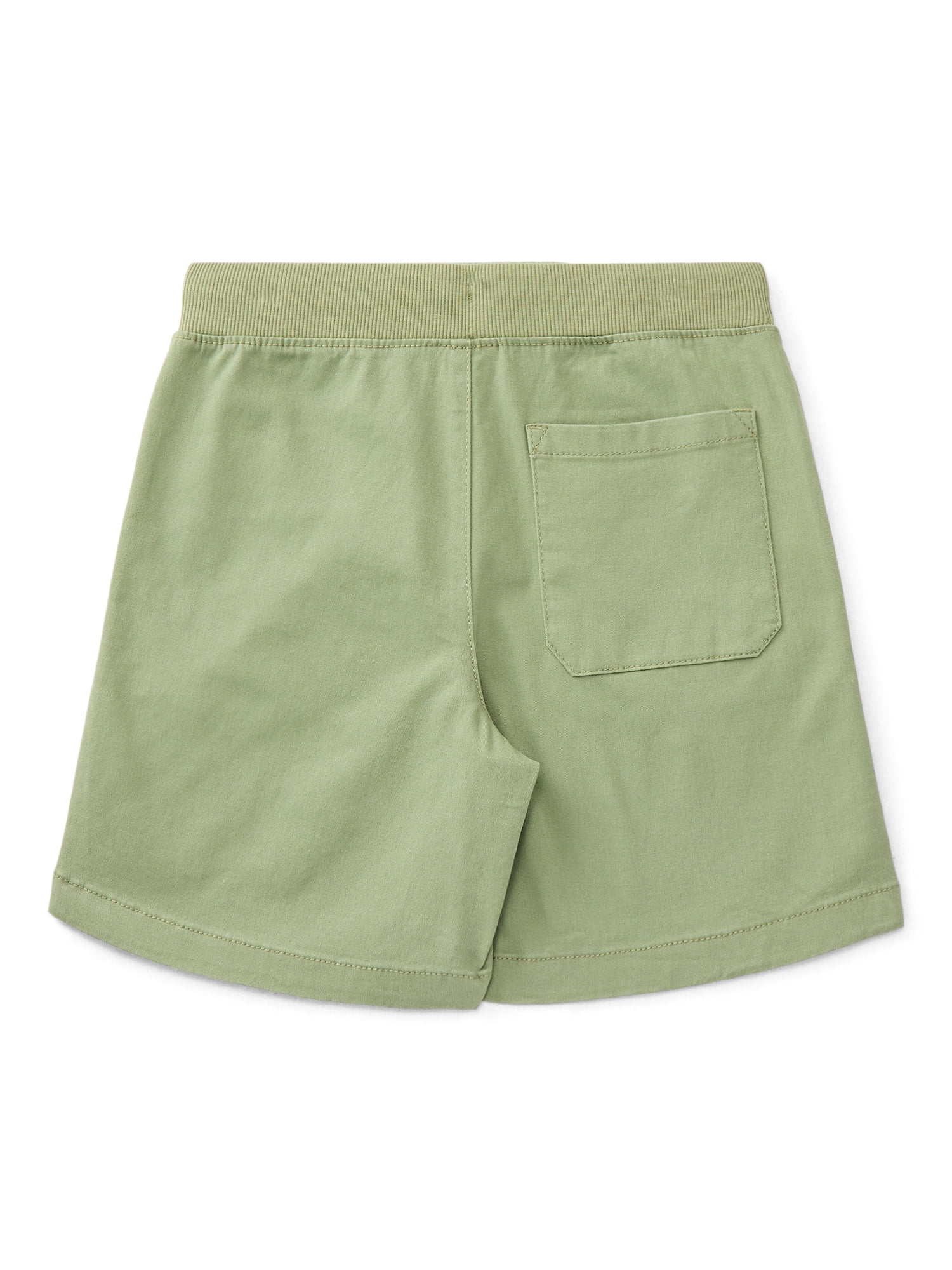 Wonder Nation Little Boys Stretch Twill Shorts, Sizes 4-10