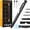 Black, variant on Multitool Pen for Men, Stocking Stuffers Birthday Personalized Gifts with LED Light, Ruler & Screwdriver