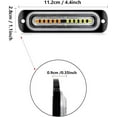 thumbnail image 6 of Huiyi Emergency Strobe Lights, LED Ultra Slim 4Pack 10LED Warning Light Green Surface Mounting Mount Strobe Flashing Light, 6 of 6