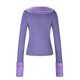 thumbnail image 5 of Pntutb, cárdigan de manga larga de nuevo estilo de invierno para mujer, cuello de lana de Color sólido, abrigo de suéter de un solo pecho tejido Sexy Pntutb Pntutb-3933, 5 of 6