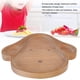 thumbnail image 5 of Cuenco Para Niños, Plato De Madera, Plato Dividido, Bandeja Para Servir Comida, 5 of 7