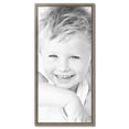 thumbnail image 2 of ArtToFrames 22" x 47" Silver Picture Frame, 22x47 inch Silver Wood Poster Frame (WOM-5023), 2 of 7
