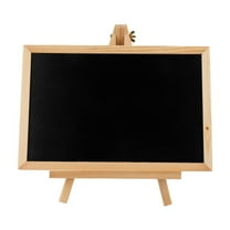 chalkboard sign Store Writing Board with Stand Small Blackboard for Students Wooden Home Decoration Crafts