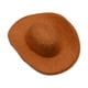 thumbnail image 3 of Accesorio de sombrero de vaquero en miniatura a escala 1/6 para muñecas, tocado estilo western para uso creativo. Marrón, 3 of 9