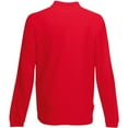 thumbnail image 2 of Fruit Of The Loom Mens Premium Long Sleeve Polo Shirt, 2 of 2