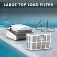 thumbnail image 3 of Blossom Robotic Pool Cleaner Cordless Smart Navigation Wall Climbing for In-Ground Pools, 3 of 9