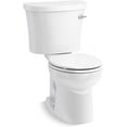 thumbnail image 5 of Kohler K-25097-0 Kingston Round-Front 1.28 GPF Toilet, White - 2 Piece, 5 of 7