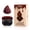 Black, variant on Jessup Foundation Brush with Makeup Sponge, Black Flat Top Kabuki Brush for Cream-to-Powder Blending and Stippling, T881