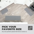 thumbnail image 4 of KOKHUB Kitchen Mat,1/2 Inch Thick Cushioned Anti Fatigue Waterproof Kitchen Rugs,Comfort Standing Desk Mat, Kitchen Floor Mat Non-Skid & Washable for Home, Office, Sink,"17.3x60"- Grey, 4 of 7