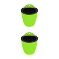 thumbnail image 1 of kurtrusly Flowerpot With Self-watering Feature Special For And Durability Space-saving Green 11*11cm 2Set, 1 of 6