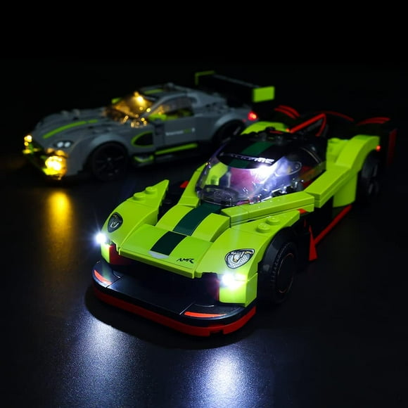 ERDS-LED Lighting Kit Only Lights Set Designed for Lego Aston Martin Valkyrie AMR Pro and Aston Martin Vantage GT3 76910 Model Building Kit - Without Lego Set (Classic Version)