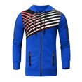 thumbnail image 1 of Cardigan de Sport à Capuche avec Poches Zippées et Cordon de Serrage pour Homme, 1 of 1