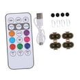 thumbnail image 3 of 4 luces estroboscópicas LED de emergencia IP65, resistentes al agua, carga USB, 8 colores Negro, 3 of 9