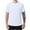 White, variant on WREESH Men's Athletic Performance T-Shirt Tight Fitting Solid Color Short Sleeve Top for Summer Sports Black