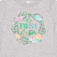 thumbnail image 4 of Inktastic My First Easter Pastel Colored Wreath Boys or Girls Baby T-Shirt, 4 of 5