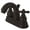 Oil Rubbed Bronze, variant on Kingston Brass KB5612AX 4 in. Centerset Bathroom Faucet, Polished Brass