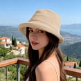 thumbnail image 2 of Bibifish Womens Bucket Hat Sun UPF 50 + Foldable Lightweight Short Brim Outdoor Travel Cap For Summer Sun Protection, 2 of 4
