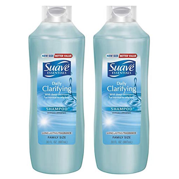 Suave Essentials Shampoo, Daily Clarifying 30 oz (2 Pack) Walmart.ca
