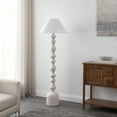 thumbnail image 5 of Safavieh 66" Lanie Mid-Century Resin Floor Lamps, White Washed, 5 of 5