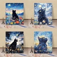thumbnail image 2 of Starry Sky Paint DIY Digital Oil Painting Landscape Oil Painting Decorations, 2 of 7
