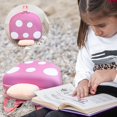 thumbnail image 4 of Dvkptbk School Backpack Mushrooms Elementary School Backpack Large Capacity Polyester School Bag Sports Bag, 4 of 5