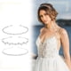 thumbnail image 5 of Tocado con cuentas de cristal y collar de perlas 3 piezas siglo XIX, 5 of 5
