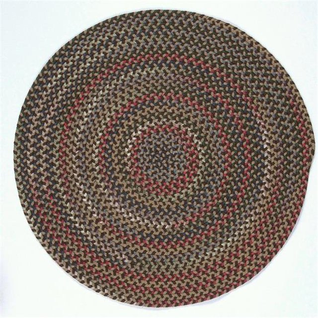 Colonial Mills WA87R120X120 Tapis Rond Wayland de 10 x 10 Pi&44; Brun