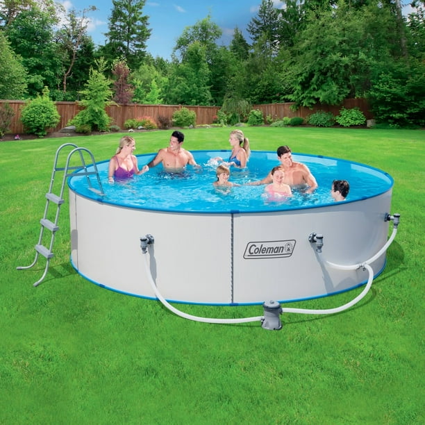 large hard sided pool