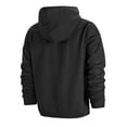 thumbnail image 4 of Men’s Casual Waffle Knit Pullover Hoodie With Half Zip Long Sleeve Lightweight Hooded Sweatshirt For Everyday Wear,Size M-3XL, 4 of 7