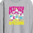 thumbnail image 3 of Disney - Mickey And Friends - Men's Long Sleeve Graphic T-Shirt, 3 of 5