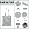 thumbnail image 2 of Sac Fourre-Tout en Toile Galaxie pour Bébé – Imprimé Astronaute et Planète Coloré Sac de Courses Réutilisable Écologique, 2 of 3