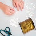 thumbnail image 4 of WEUVEB PVC Round Sequins for DIY Apparel Golden Hand Sewing Sequins for Clothing Decoration, 4 of 8