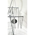 thumbnail image 5 of Folding Shopping Cart Double Basket Jumbo Size 150lb Capacity by USA Cash and Carry | Silver, 5 of 10