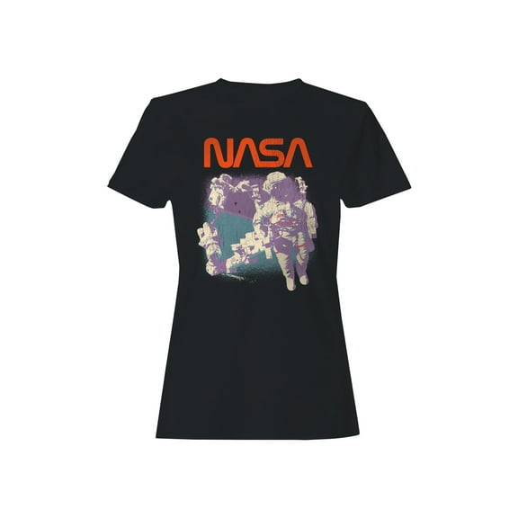 Officially Licensed NASA Astronaut Retro Spacewalk Women's T-shirt